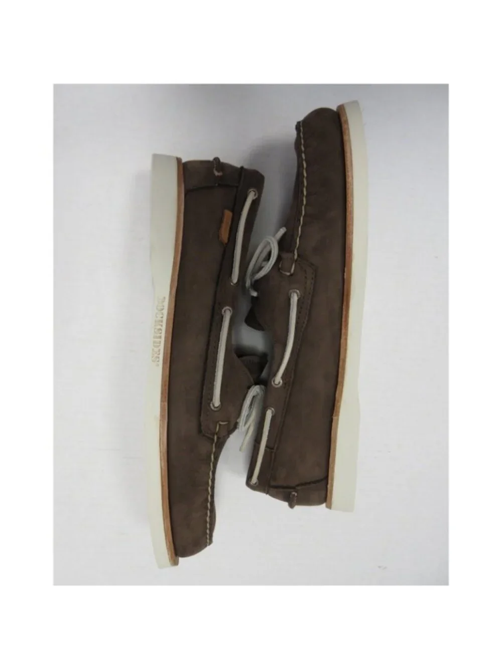 Sebago Boat Shoes 11.5 M Crest Docksides Nubuck Leather Moccasin NEW
